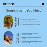 Needed. Women's Multivitamins 132g ingredients list