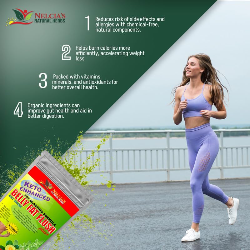 NELCIA'S NATURAL HERBS Fat Burner 481g capsule close-up