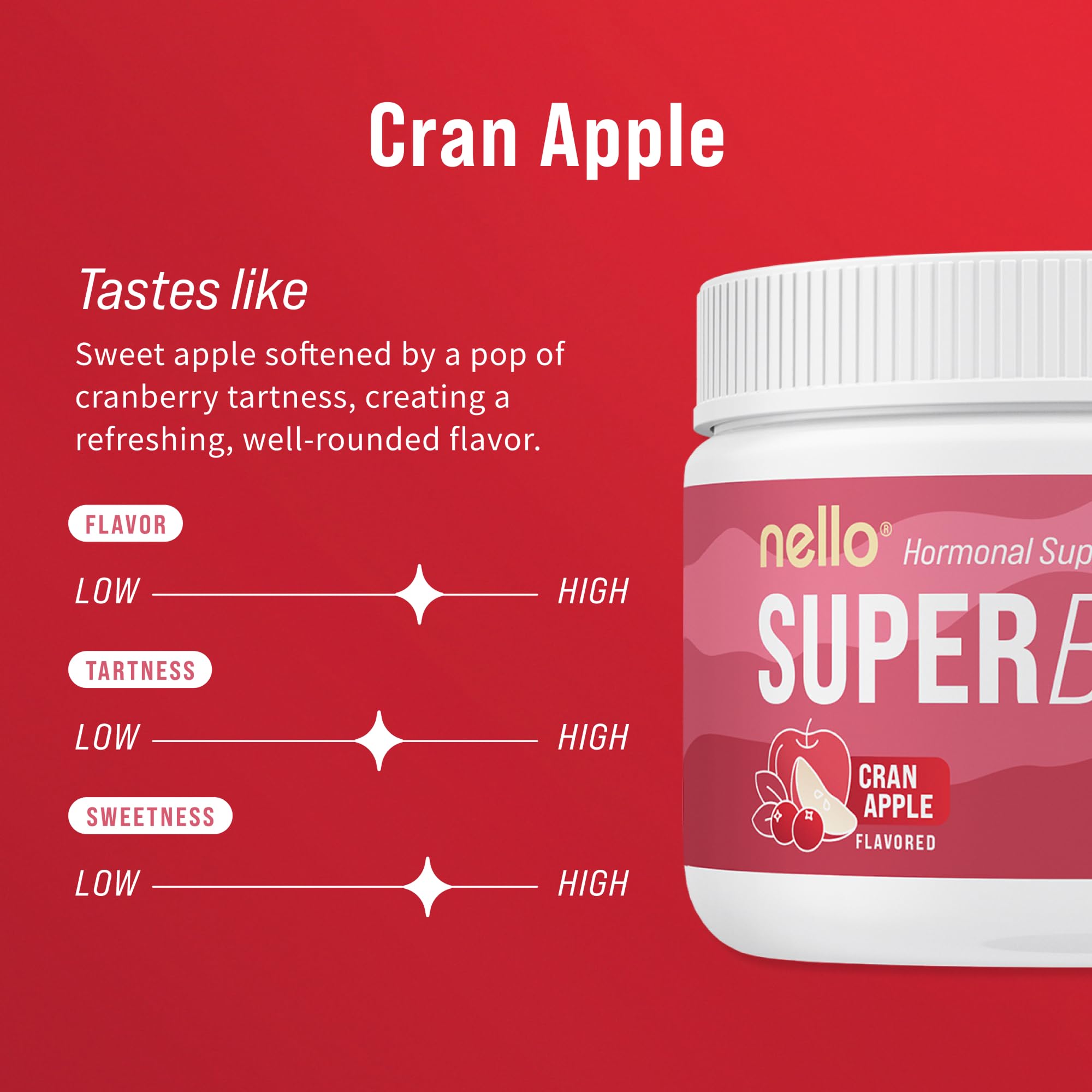 Nello B8 (Inositol) Supplement 240g packaging