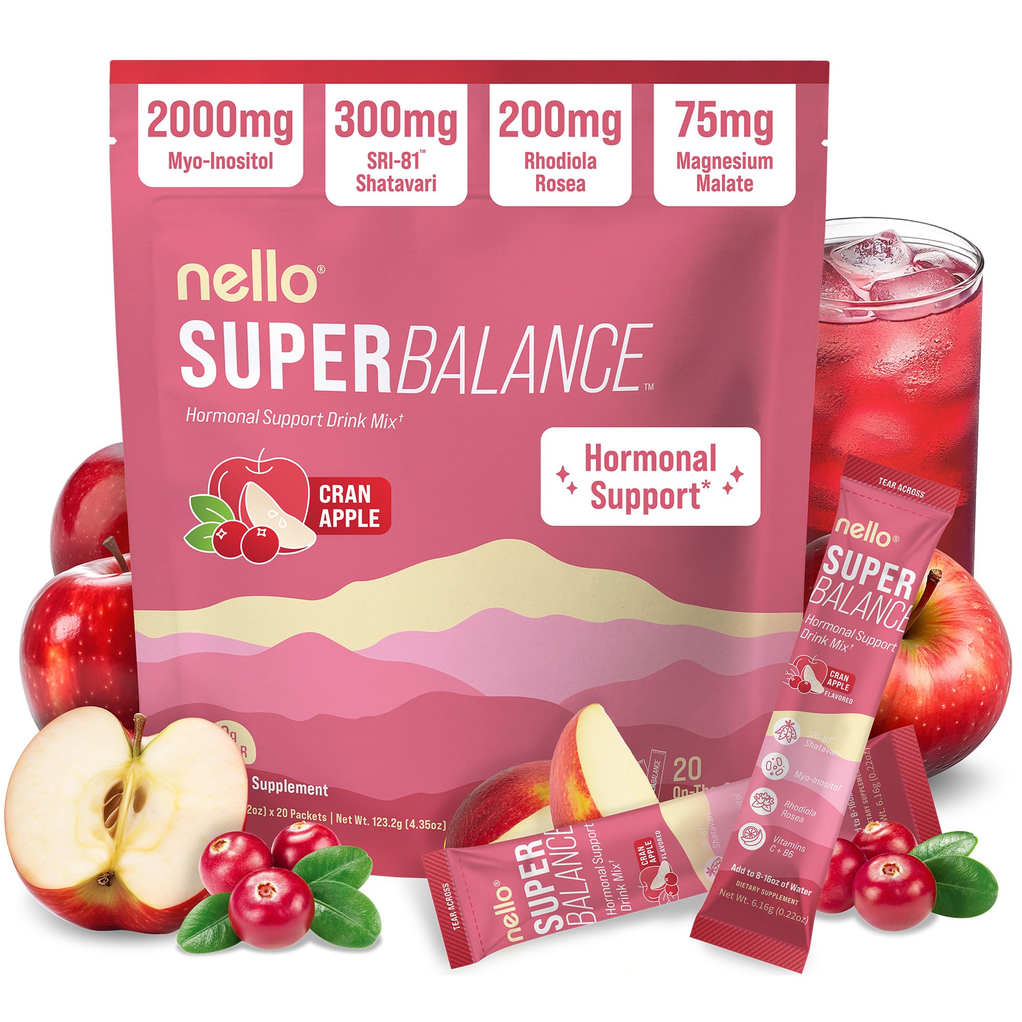 Nello B8 (Inositol) supplement packaging front view