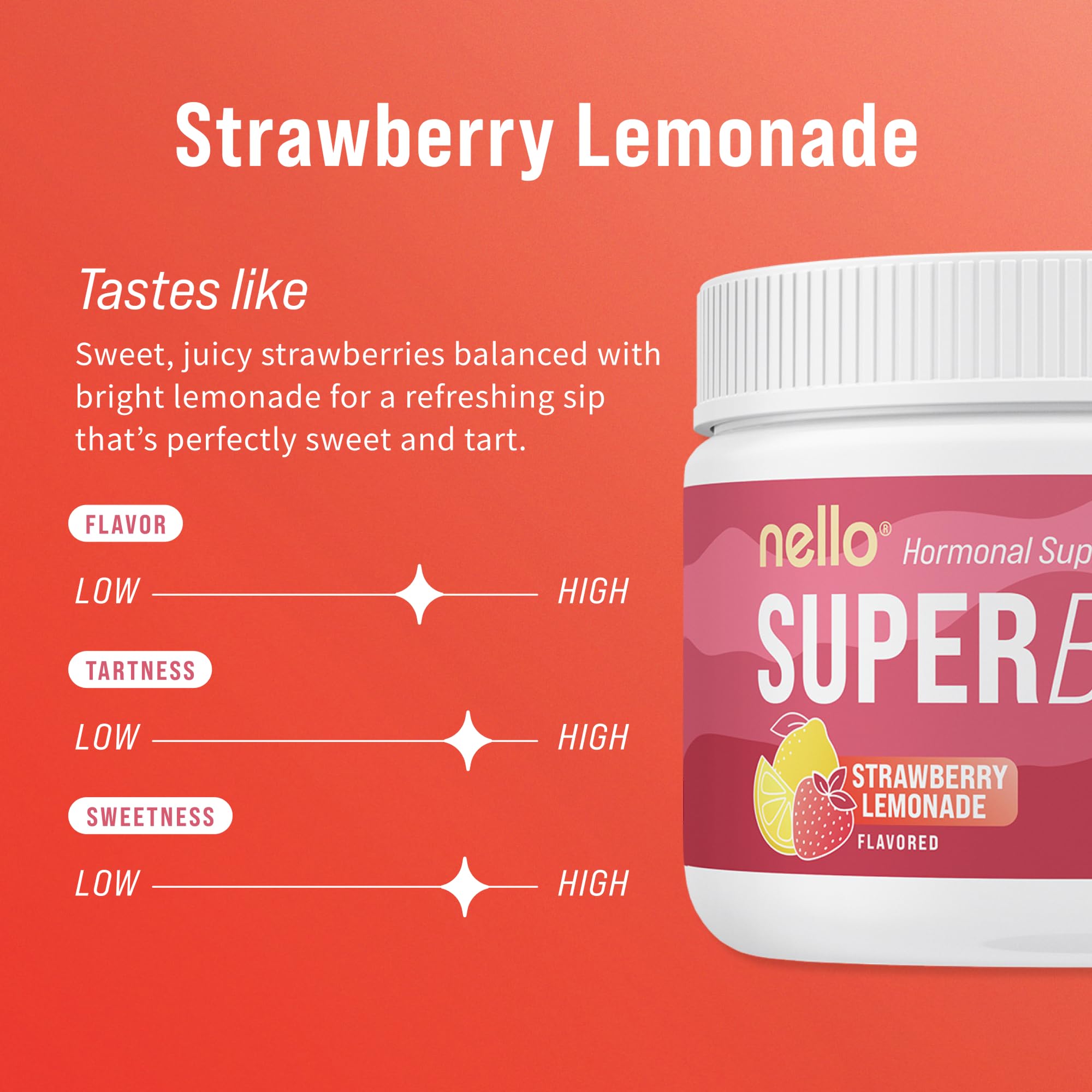 Nello B8 (Inositol) Supplement packaging side view