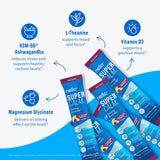 Nello Supercalm Adaptogenic Powder Drink Mix Blackberry Lemonade ingredients list