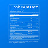 Nello Supercalm Adaptogenic Powder Drink Mix Blackberry Lemonade packaging details