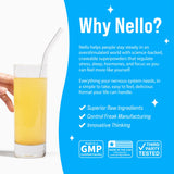 Nello Supercalm Adaptogenic Powder Drink Mix Pineapple Mint nutritional information