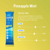 Nello Supercalm Adaptogenic Powder Drink Mix Pineapple Mint packets