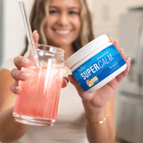 Nello SuperCalm Blue Coconut Powder Drink Mix canister