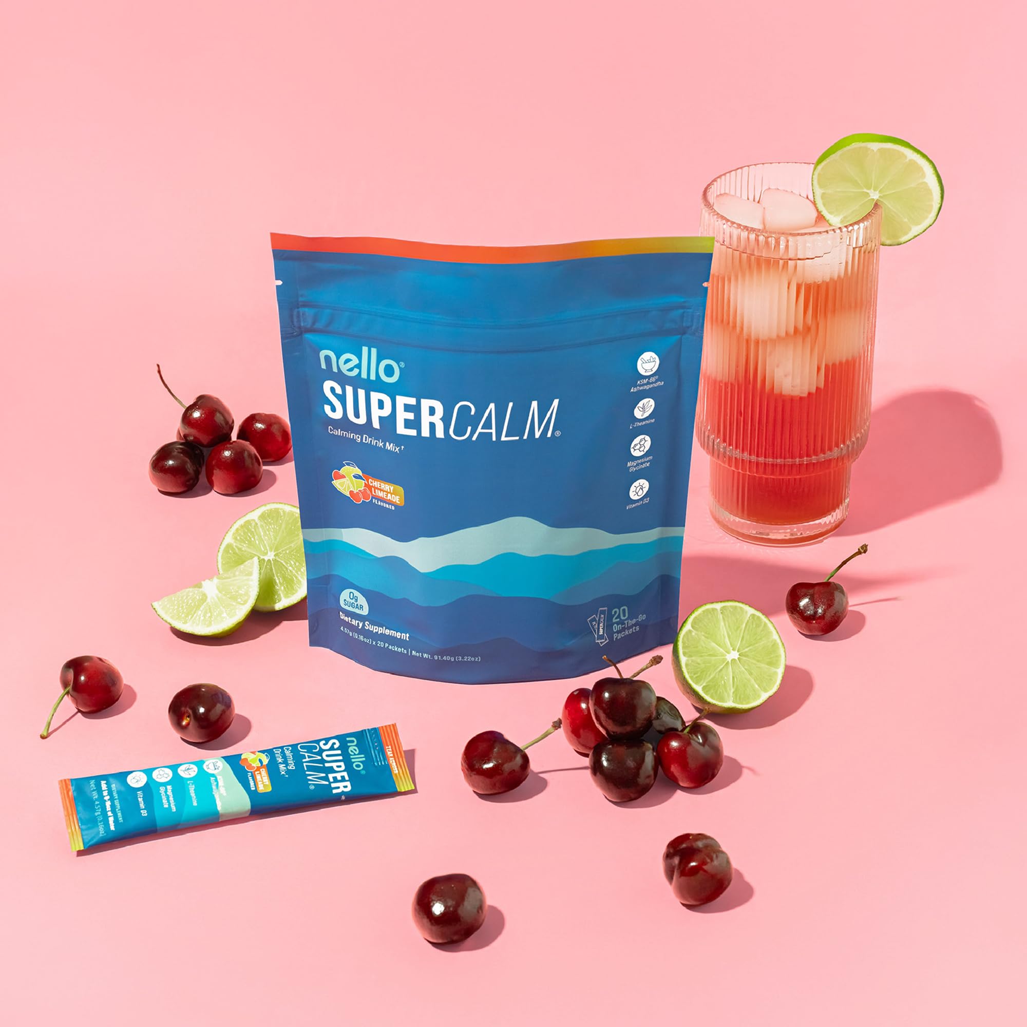 Nello Supercalm Blue Coconut Powder ingredients list