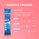 Nello SuperCalm Raspberry Lemonade Powder multi-serving canister