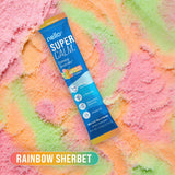 Nello SuperCalm Sleep Supplement packets in a hand
