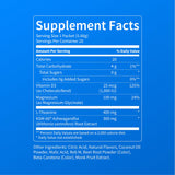 Nello SuperCalm Sleep Supplement packets in a travel bag
