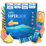 Nello SuperCalm Tropical Tangerine powder drink mix front view
