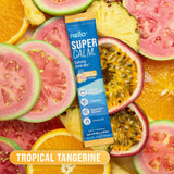 Nello SuperCalm Tropical Tangerine powder mixed in water