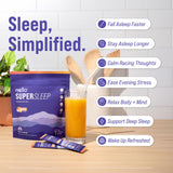 Nello Supersleep Capsules back view with nutritional information