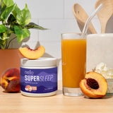 Nello Supersleep mix with a spoon on a table