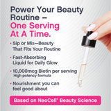 NeoCell Biotin Fast Acting Liquid 10,000 mcg on a table
