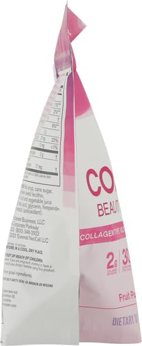 NeoCell Collagen Beauty Soft Chews nutritional information on packaging