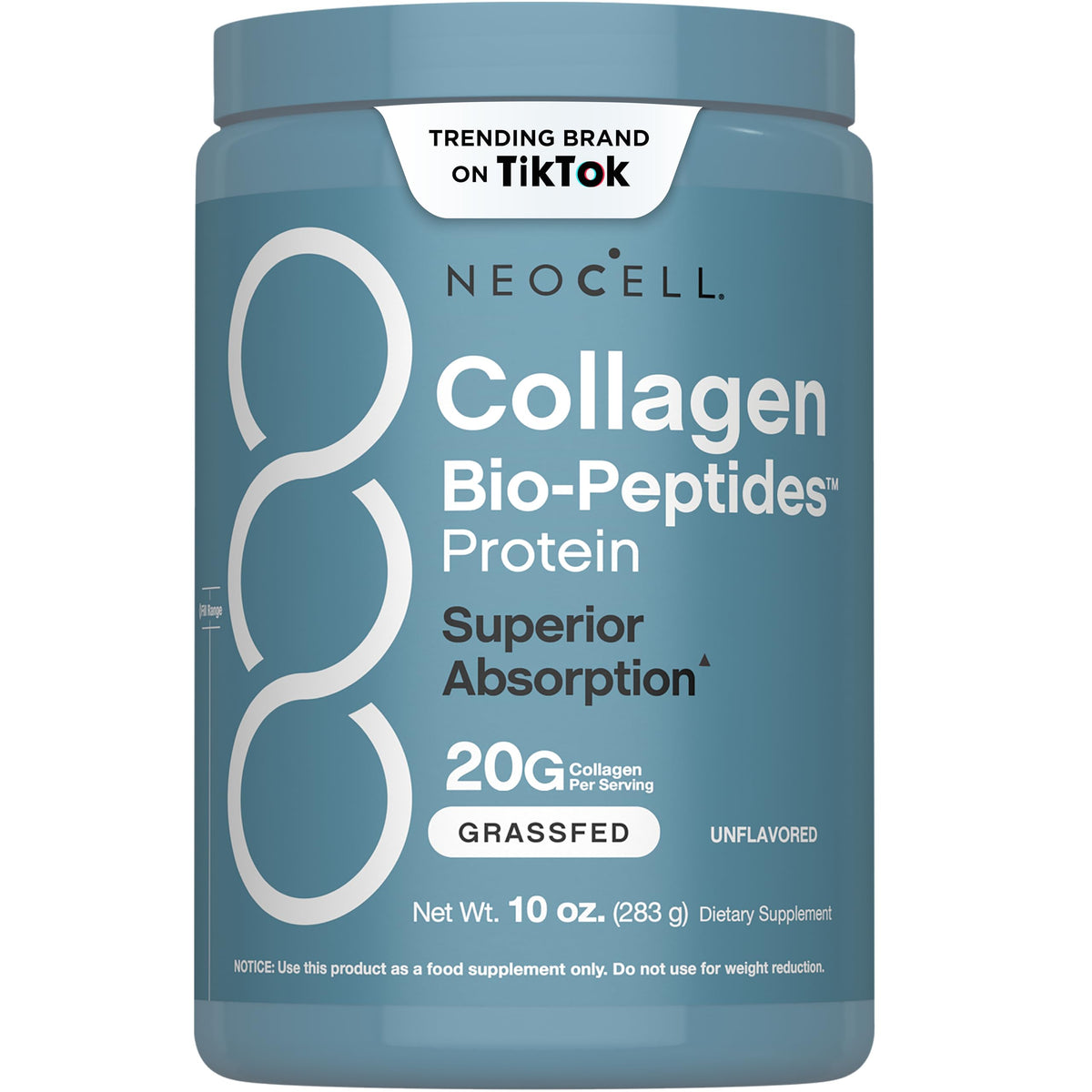 NeoCell Collagen Powder 381g front view with packaging