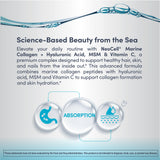 NeoCell Marine Collagen Powder canister on a kitchen counter