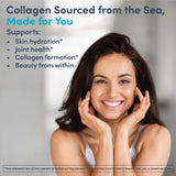 NeoCell Marine Collagen Powder mixed in a smoothie