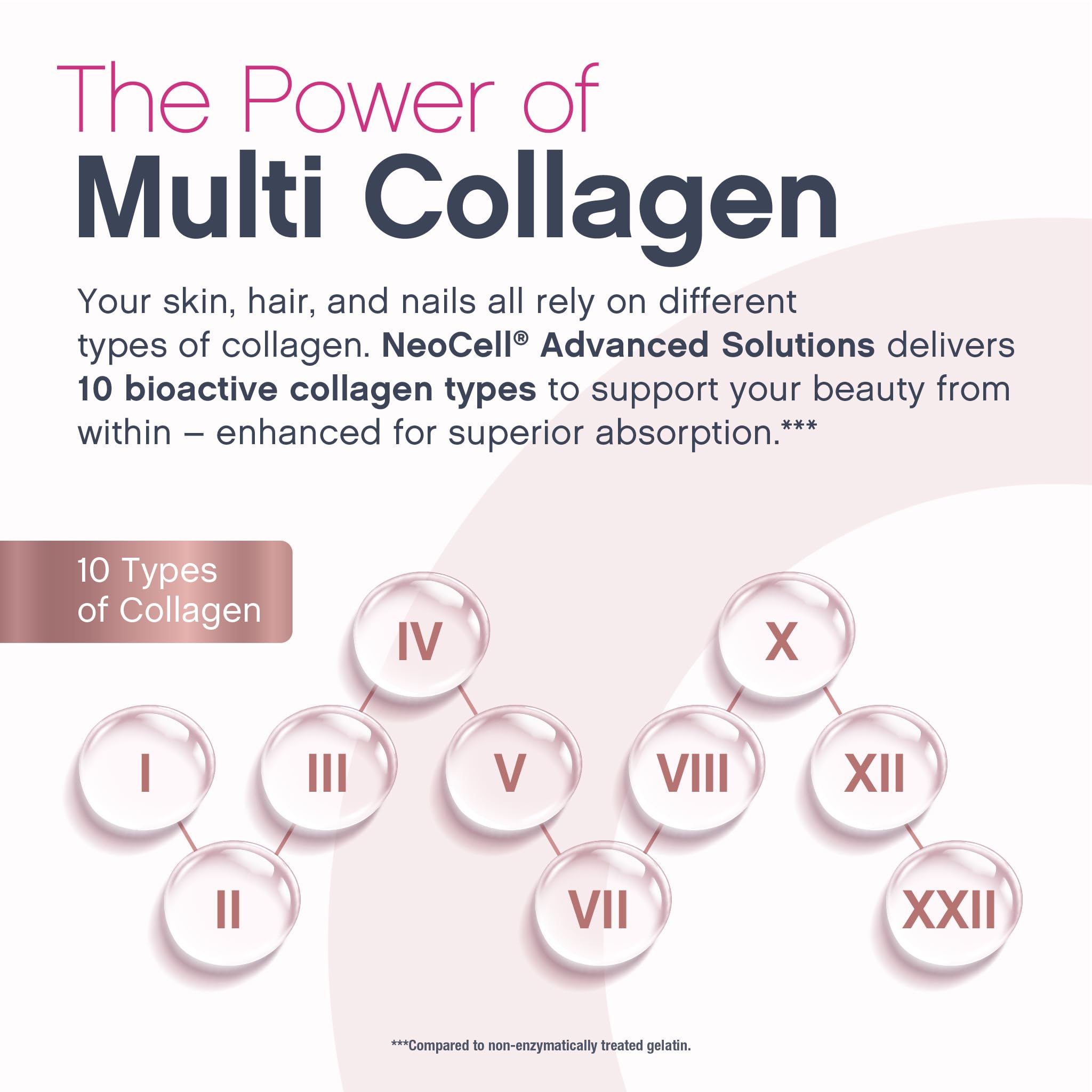 NeoCell Multi Collagen 10 Types ingredients list