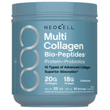 NeoCell Multi Collagen Advanced Bio-Peptides Powder front view