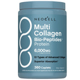 NeoCell Multi Collagen Bio-Peptides 6000mg caplets front view