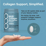 NeoCell Multi Collagen Bio-Peptides caplets in hand