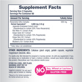 NeoCell Resveratrol Ultra Complex ingredients list