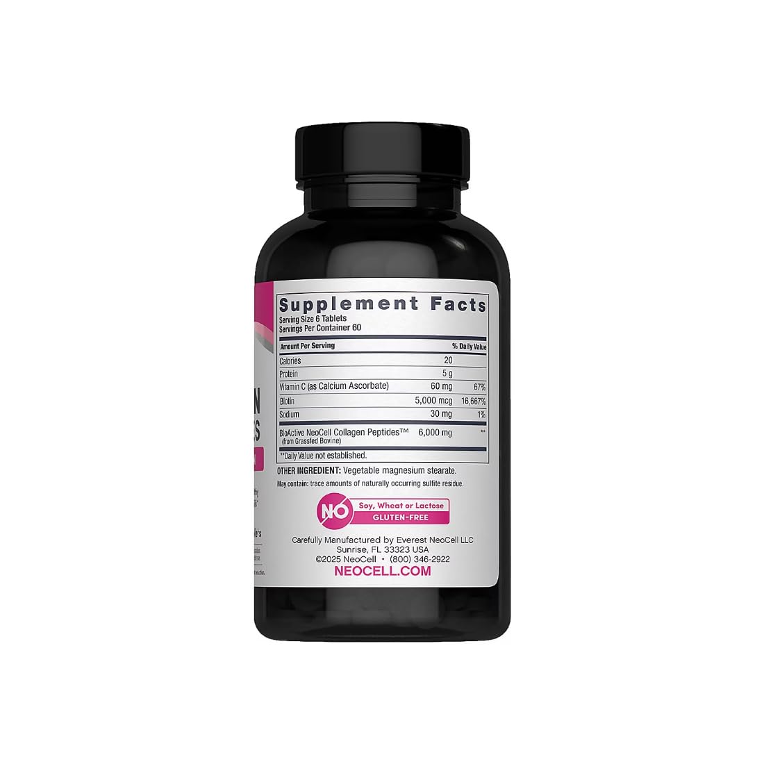 NeoCell Super Collagen + C 360 ct. capsules close-up