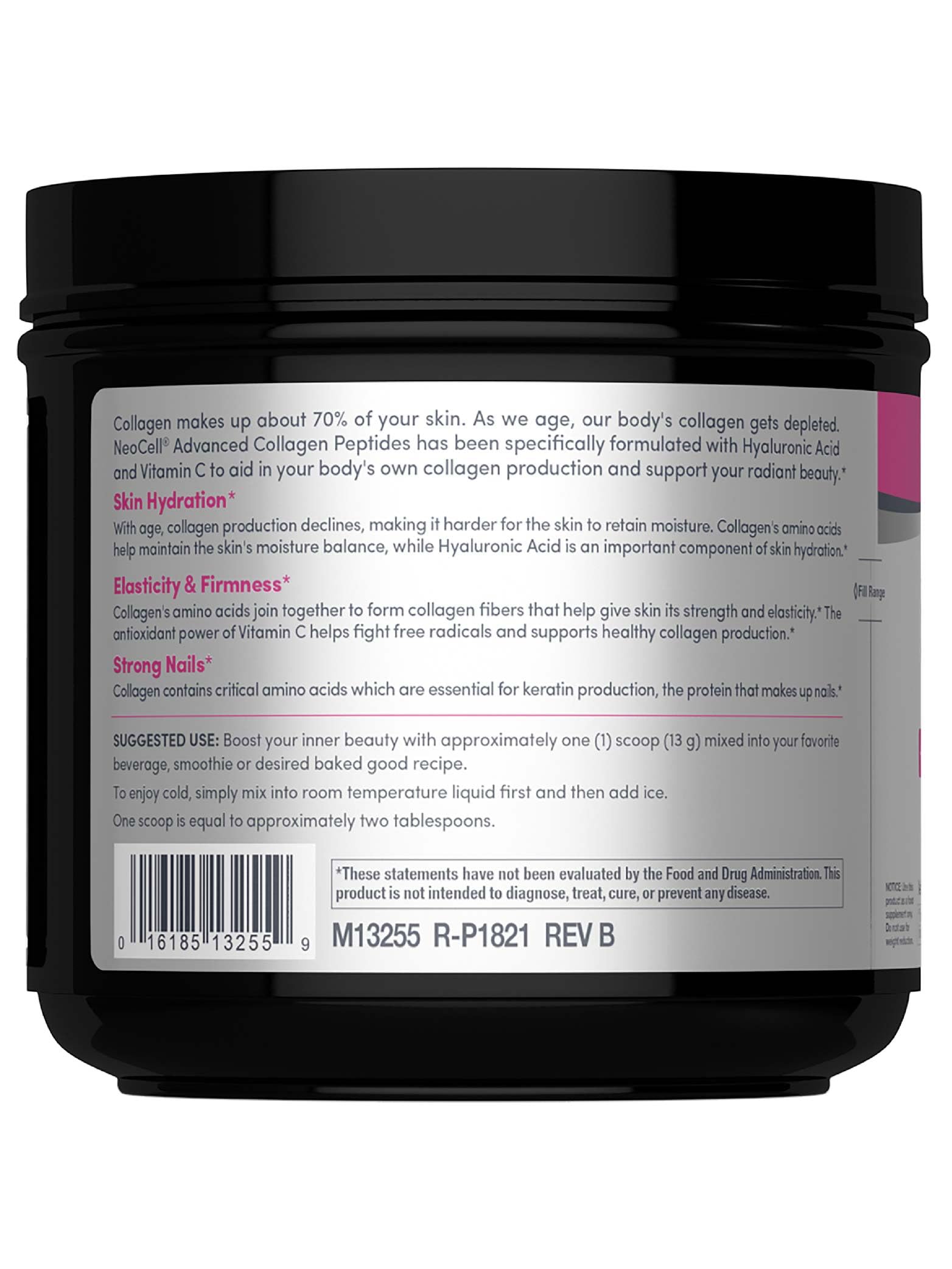 NeoCell Super Collagen Peptides 543g powder scoop