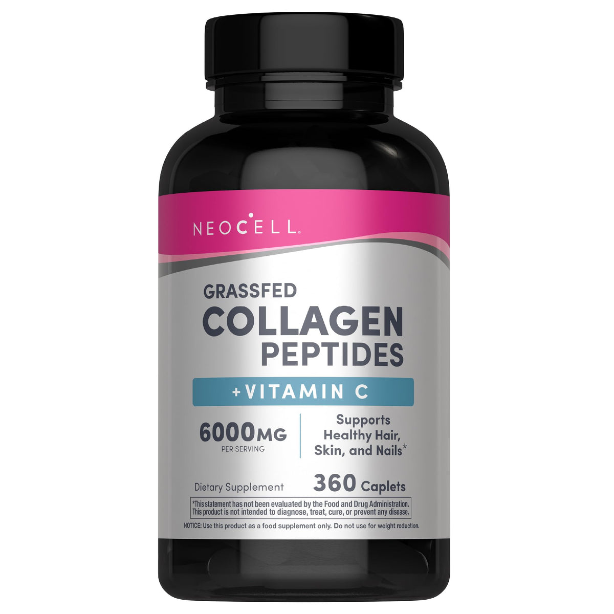 NeoCell Super Collagen Plus Vitamin C 360 Tablets front view