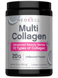NeoCell Super Multi Collagen Powder 9oz canister front view