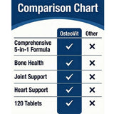 Neogen Health OsteoVit 5-in-1 Calcium Supplement capsules on a table