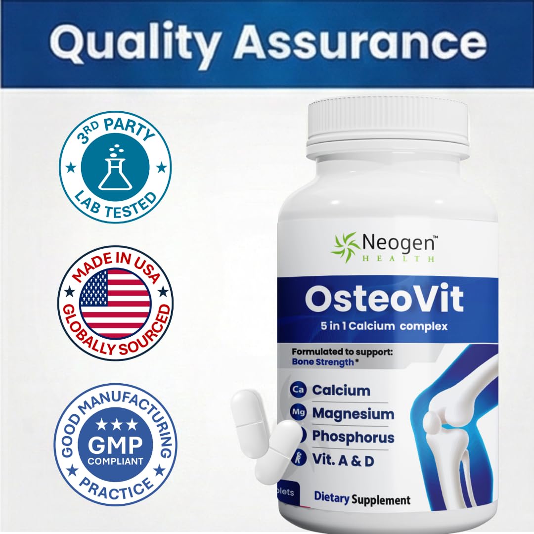 Neogen Health OsteoVit 5-in-1 Calcium Supplement packaging