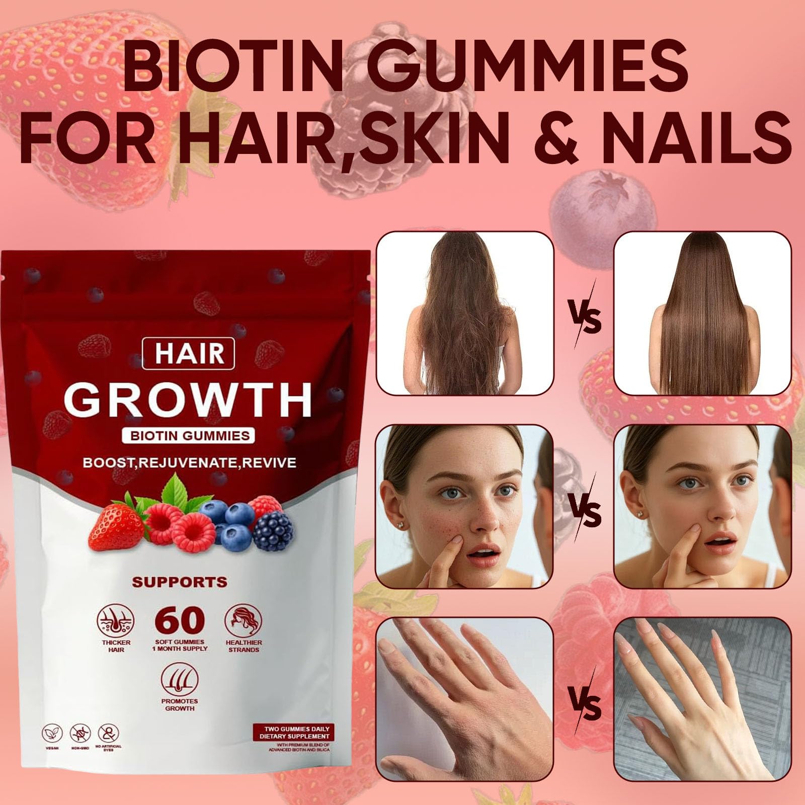 Neonomicon Multivitamin Gummies with a hand reaching for one