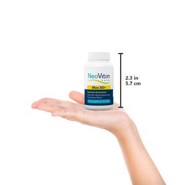 NeoVitin Men's 50+ Multivitamin with capsules displayed