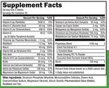NeoVitin Multivitamin 20 Ingredients side view