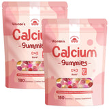 Nepeolithia Calcium Gummies pouch front view with mixed fruity flavours