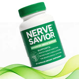 Nerve Savior B-Complex Supplement 60 Capsules front view