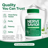 Nerve Savior B-Complex Supplement side view of bottle