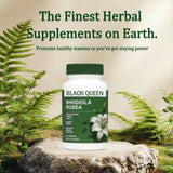 Nerve Savior Rhodiola Rosea Capsules bottle side view