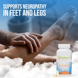 NERVEREVERSE NUTRITION FOR NERVES Alpha Lipoic Acid Capsules side view
