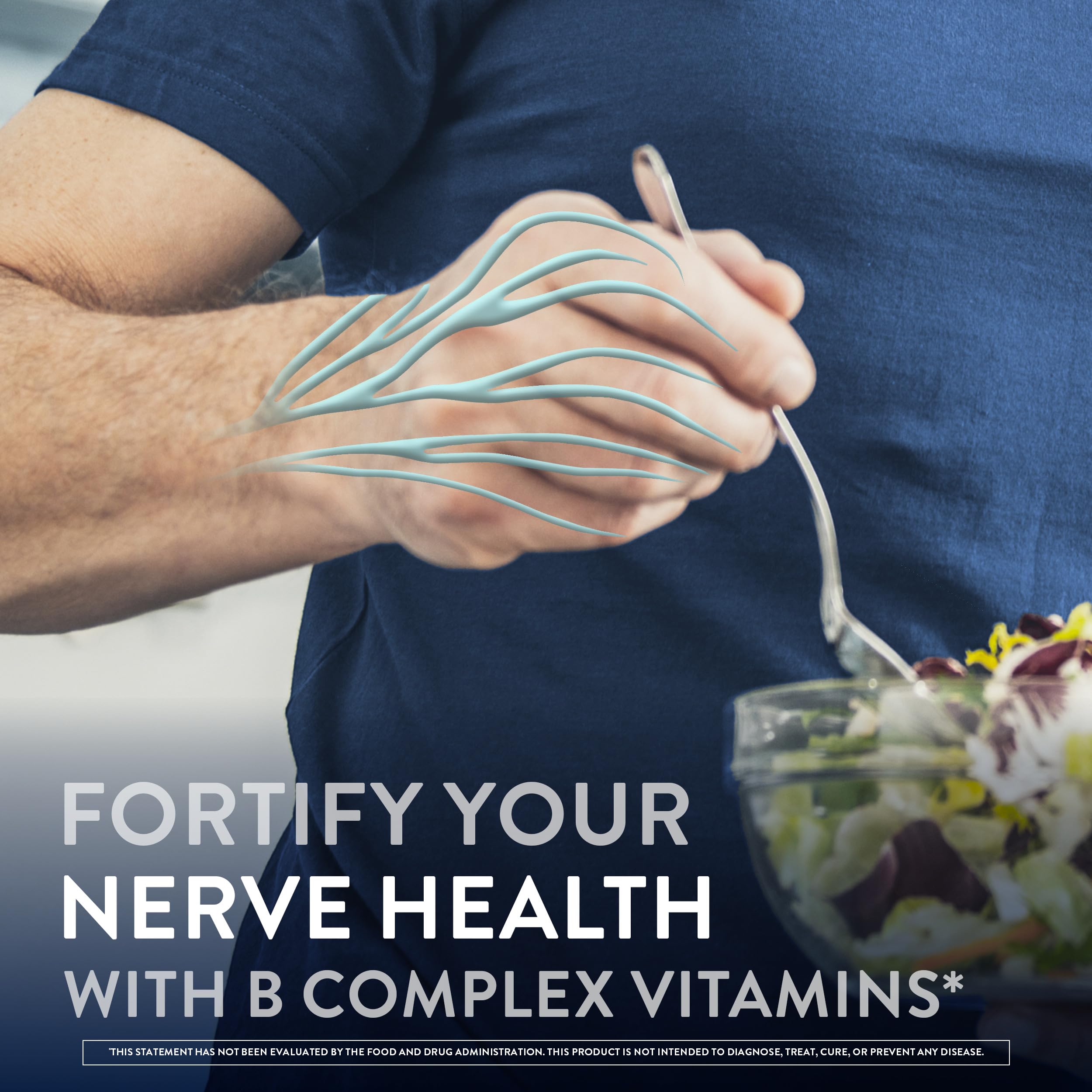 Nervive Nerve Health Glucose Support Tablets side view