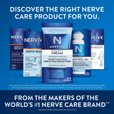 Nervive Nerve Relief PM capsules in a hand