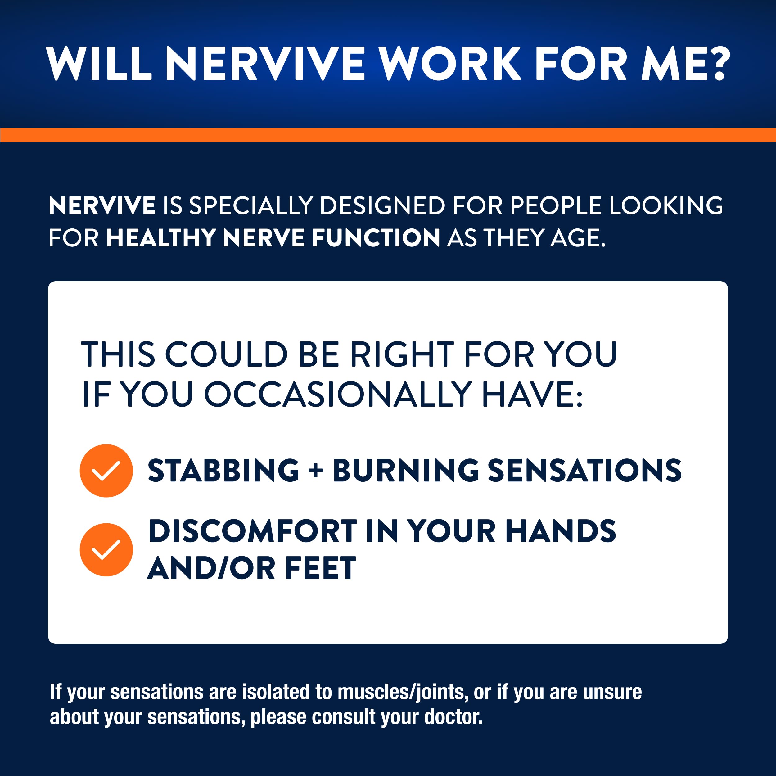 Nervive Nerve Relief PM supplement bottle side view