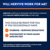 Nervive Nerve Relief PM supplement bottle side view
