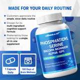 NESSARIT Bacopa Monnieri Supplement bottle with a measuring spoon