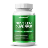 NESSARIT Olive Leaf Supplement bottle front view with 150 capsules