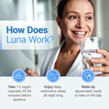 Nested Naturals Luna Melatonin-Free Sleep Aid back view