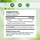 Nested Naturals Magnesium Glycinate 141g with measuring spoon
